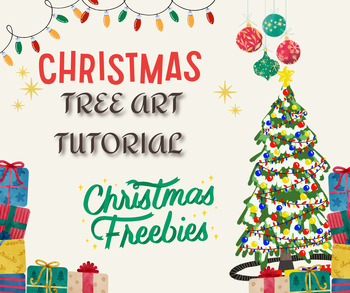Preview of Christmas Tree Painting Tutorial - *FREEBIE*