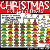 Preschool Christmas Activities - Math Pattern Mats - Chris