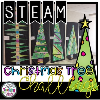 Preview of Christmas Tree Puzzle STEM Challenge