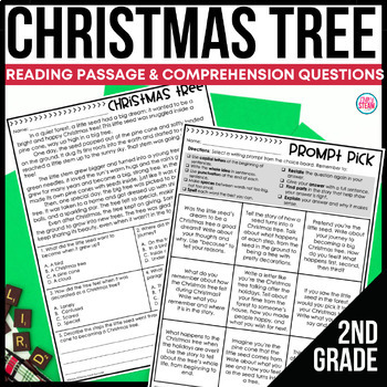 Preview of Christmas Tree Reading Passage and Comprehension Questions