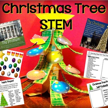Preview of Christmas Tree STEM