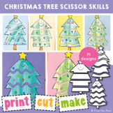 Christmas Tree Scissor Skill Crafts