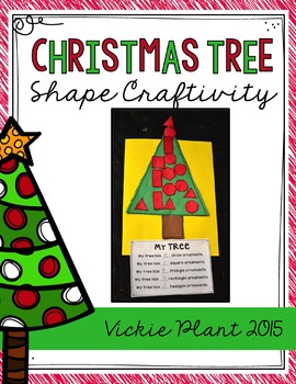 Preview of Christmas Tree Shape Craft