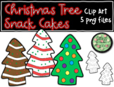 Christmas Tree Snack Cake Clip Art