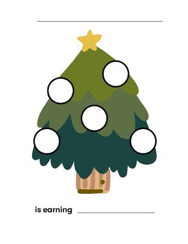 Christmas Tree Token Board by Pivotal Behavior Consulting | TPT