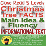 Christmas Trees CLOSE READING 5 LEVELED PASSAGES Main Idea