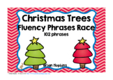Christmas Trees Sight Word Fluency Phrases Race