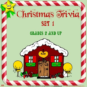 Preview of Christmas Trivia, Set 1