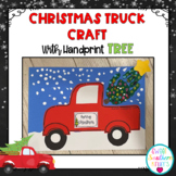 Christmas Truck Handprint Craft : Christmas Crafts : Parent Gifts