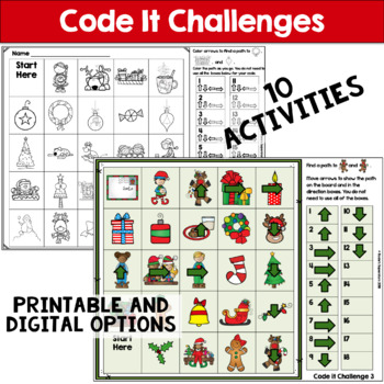 Christmas Coding Activities for Beginners | Great for Hour of Code™