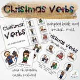 Christmas Verbs Adapted Book // Speech Therapy // Grammar