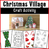 Christmas Village Paper Craft | Craft Activity