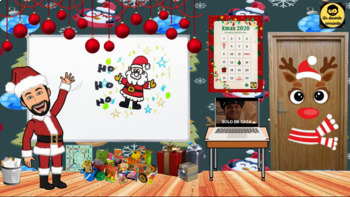 Preview of Christmas Virtual Classroom
