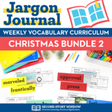 Christmas Vocabulary Activities Bundle 2 - Read Aloud Less