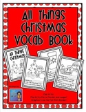 Christmas Vocabulary Book