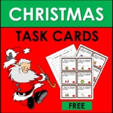 Christmas Vocabulary FREE TASK CARDS