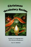 Christmas Vocabulary Review