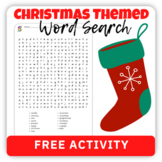 Christmas Vocabulary Word Search