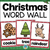 CHRISTMAS Word Wall Vocabulary Cards & Worksheets Word Sea