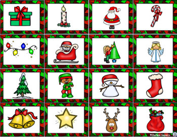 Christmas Vocabulary Words by Diamond Mom | Teachers Pay Teachers