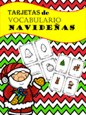 Christmas Vocabulary in Spanish / Tarjetas de Vocabulario 