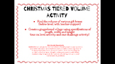 Christmas Volume Review Activity tiered (3 activities)