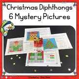 Christmas Vowel Diphthongs 6 Mystery Pictures