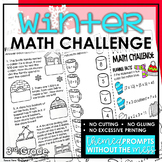 Christmas Winter 3rd Grade Math Review Challenge | Math Te