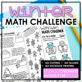 Christmas Winter 4th Grade Math Review Challenge | Math Te