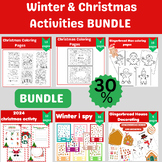 Christmas & Winter Activities and Worksheets-Kindergarten 