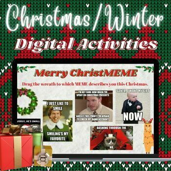 Preview of Christmas / Winter Digital Activities