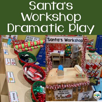 Preview of Christmas Winter Dramatic Play for Preschool