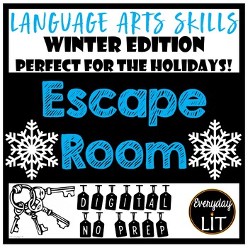 Preview of Christmas Winter Escape Room (Digital)