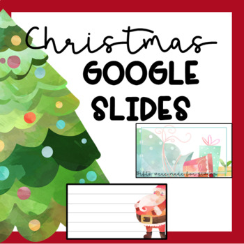 Preview of Christmas & Winter Google Slides & PowerPoint Background Templates