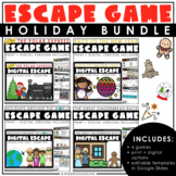 Christmas | Winter | Holiday Escape Game Bundle