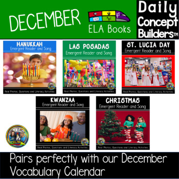 Preview of Christmas and Holidays Around the World Reading Comprehension Books