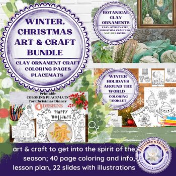Preview of Christmas / Winter Holidays Art & Craft Bundle