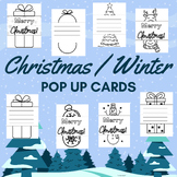 Christmas/Winter Pop Up Cards