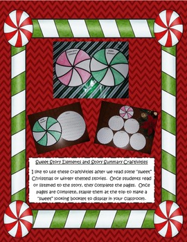 Christmas & Winter Themed Reading Comprehension Book Craftivities For ...