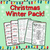 Christmas / Winter-themed Mega Pack! (Flash Cards, Maths, 