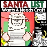 Christmas Bulletin Board | Wants and Needs Craft | Santa L
