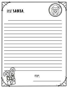 Christmas Wish or Gift List Math and Writing Activity! by Mrs K6