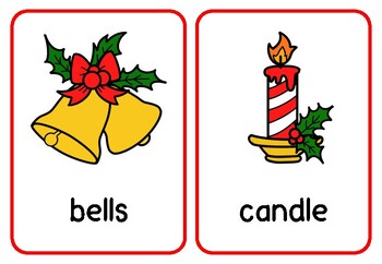 Preview of Christmas Word Cards