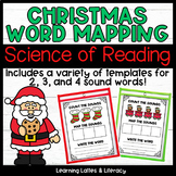 Word Mapping Mats Orthographic Sound Mapping SOR Christmas