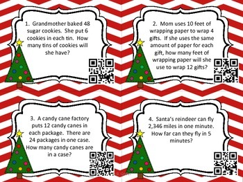 Christmas Word Problems by Doctor G | TPT