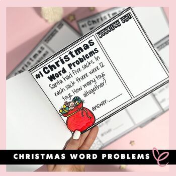 Preview of 25 Christmas Word Problems | Year 3