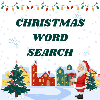 Preview of Christmas Word Search