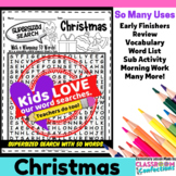 Christmas Word Search Activity: Supersized Search with 50 