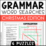 Christmas Word Search - Grammar Word Search - Christmas Grammar
