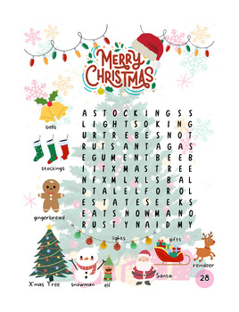 Preview of Christmas - Word Search Puzzles